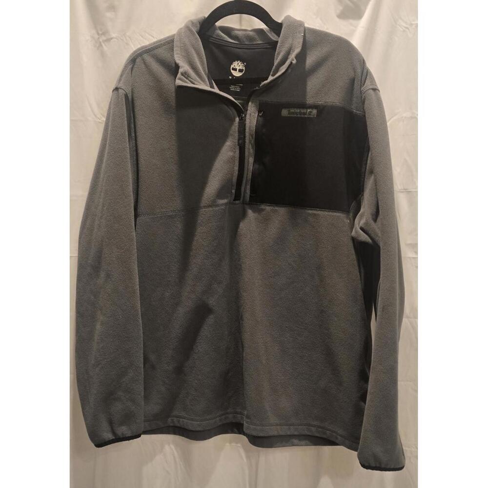 Timberland Men's Fleece Quarter-zip Pullover 2X